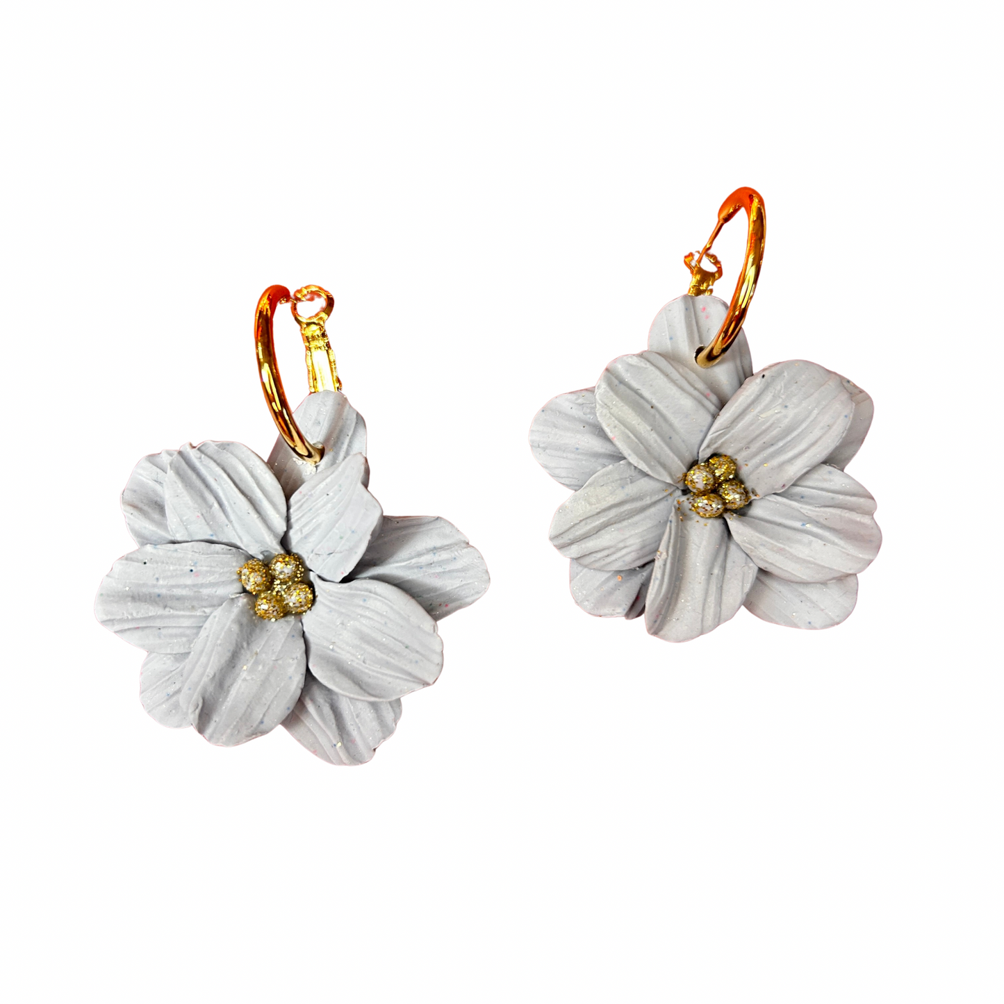 Boucles d’oreilles fleurs Pistil’art