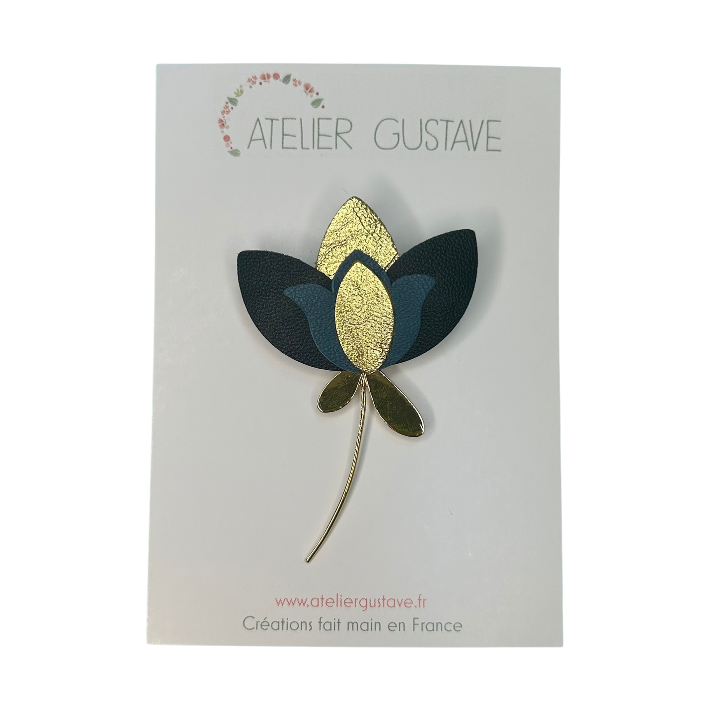 Broche lou Atelier Gustave