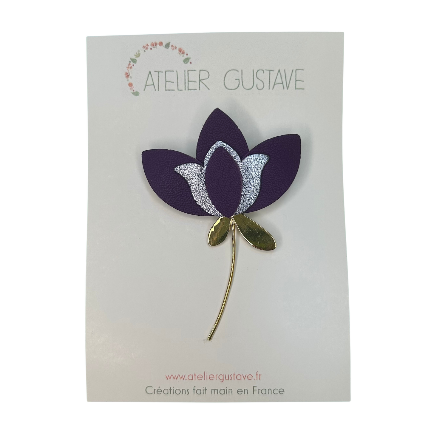 Broche lou Atelier Gustave