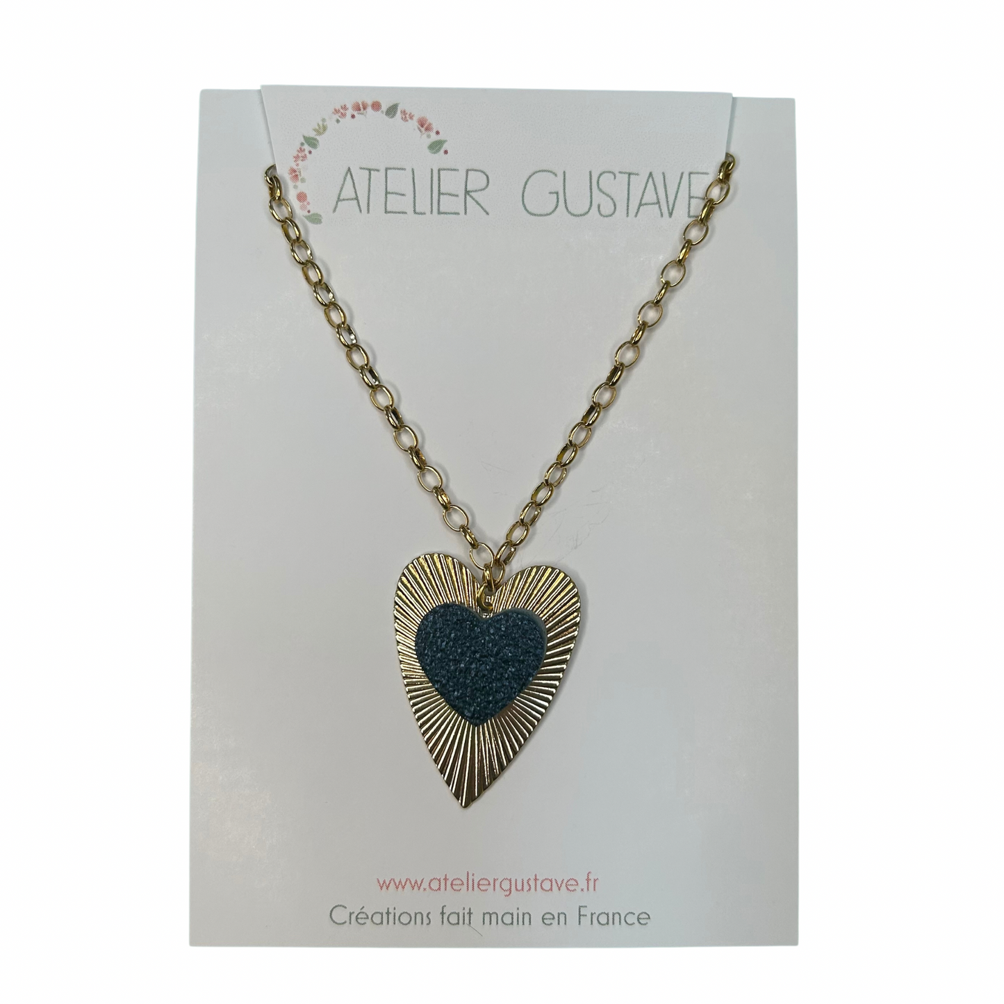Collier cupidon Atelier Gustave