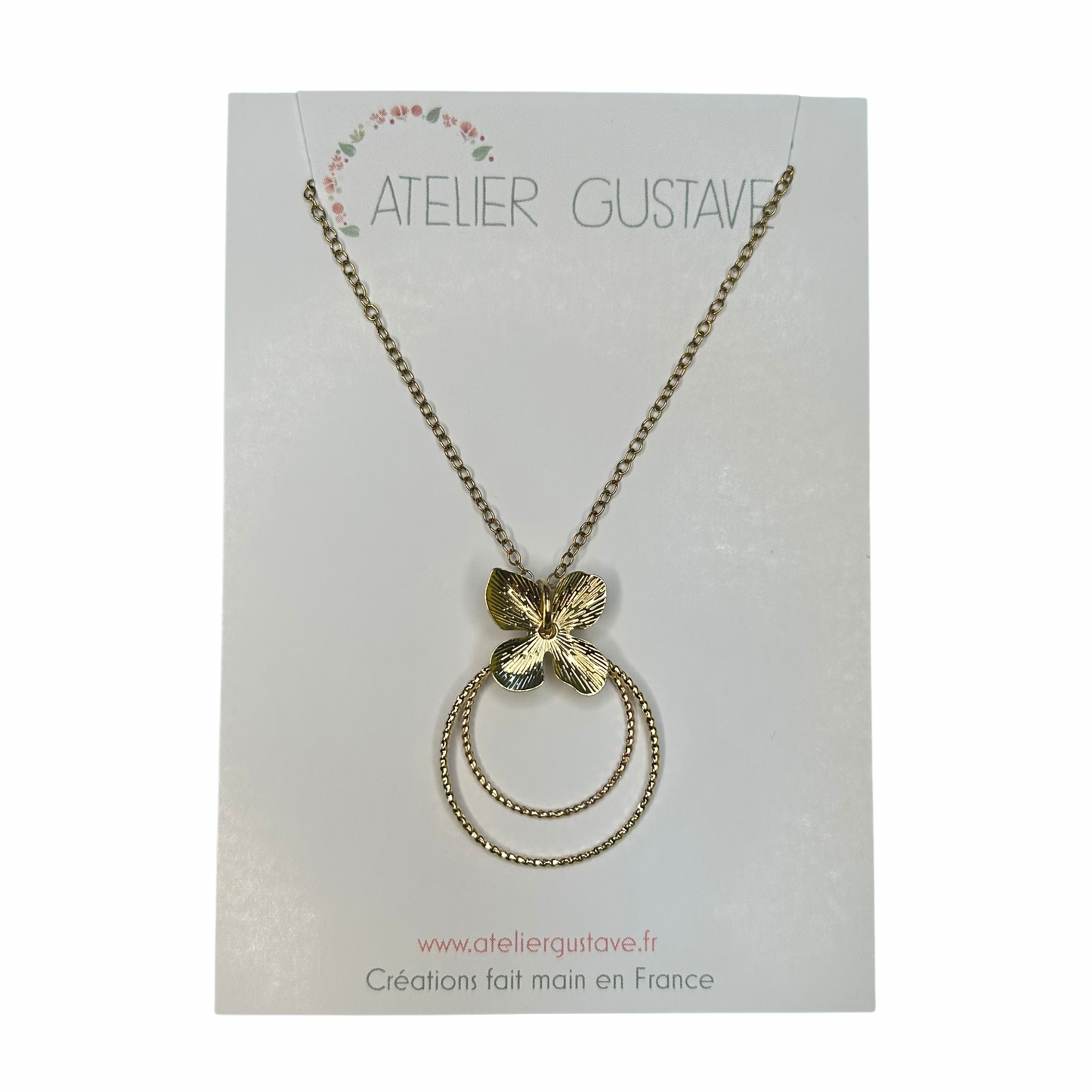 Collier rosie Atelier Gustave