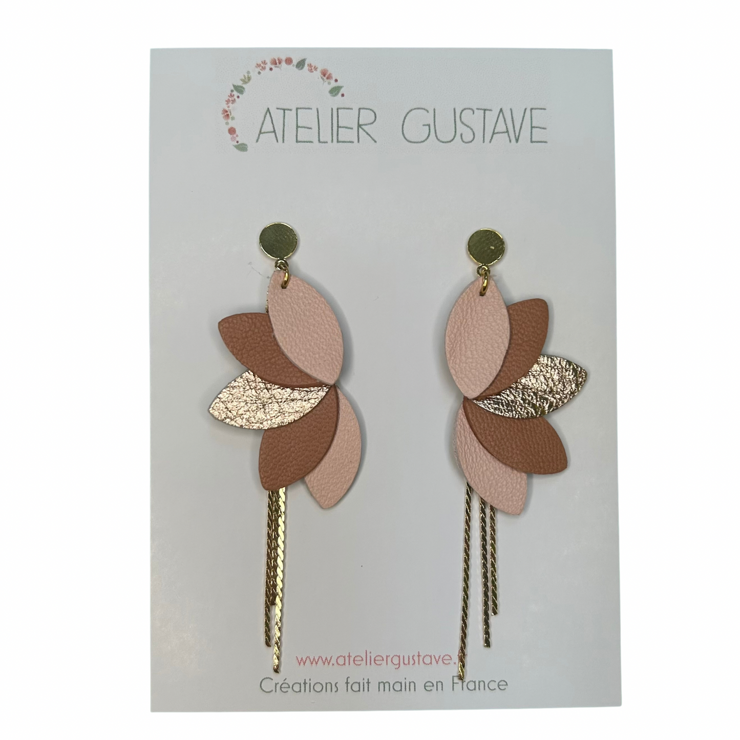 Boucles d’oreilles Salomé Atelier Gustave