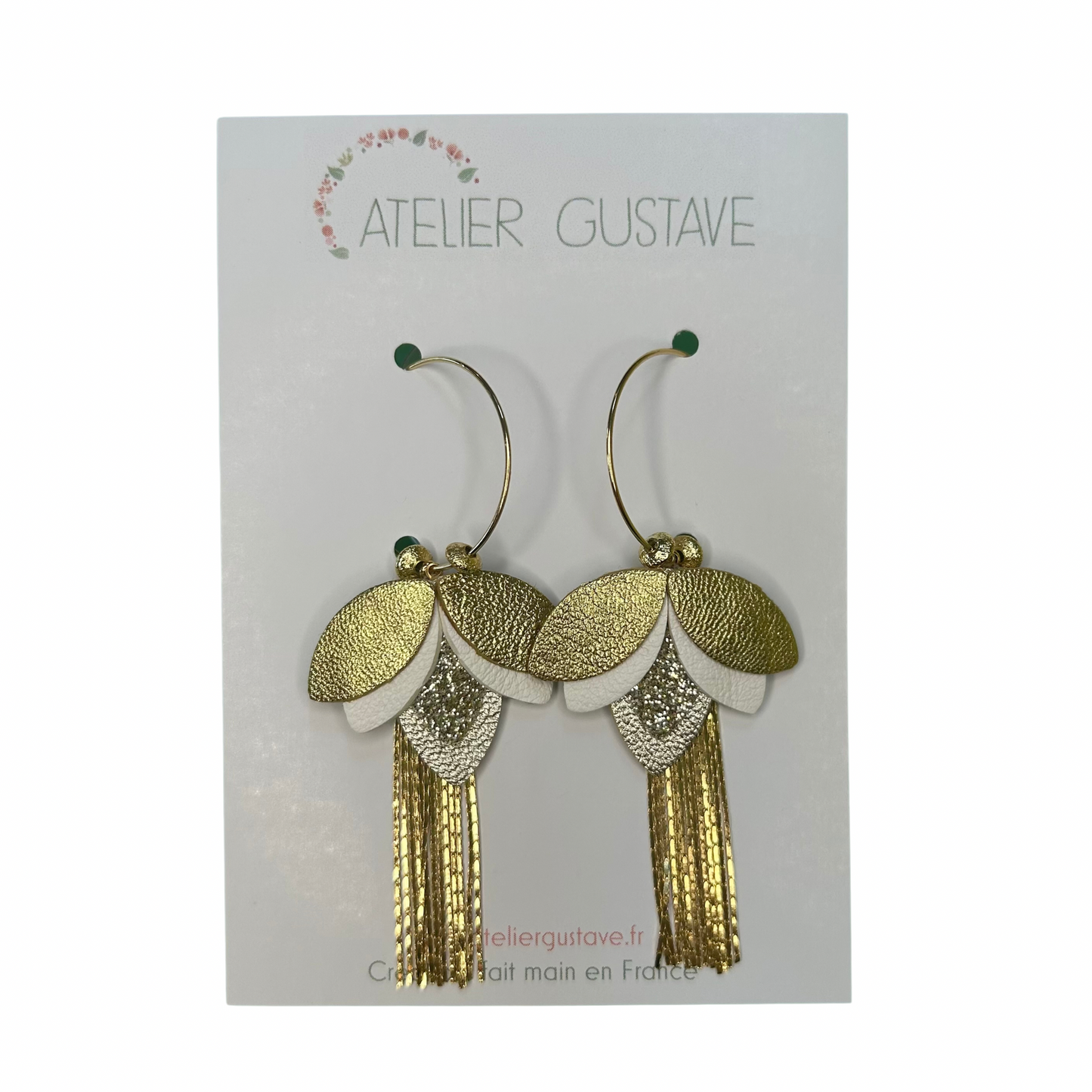 Créoles Ninon Atelier Gustave