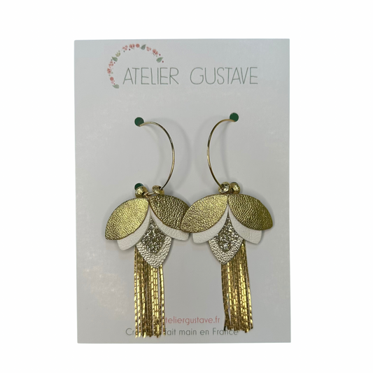 Créoles Ninon Atelier Gustave