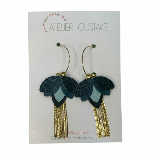 Créoles Ninon Atelier Gustave