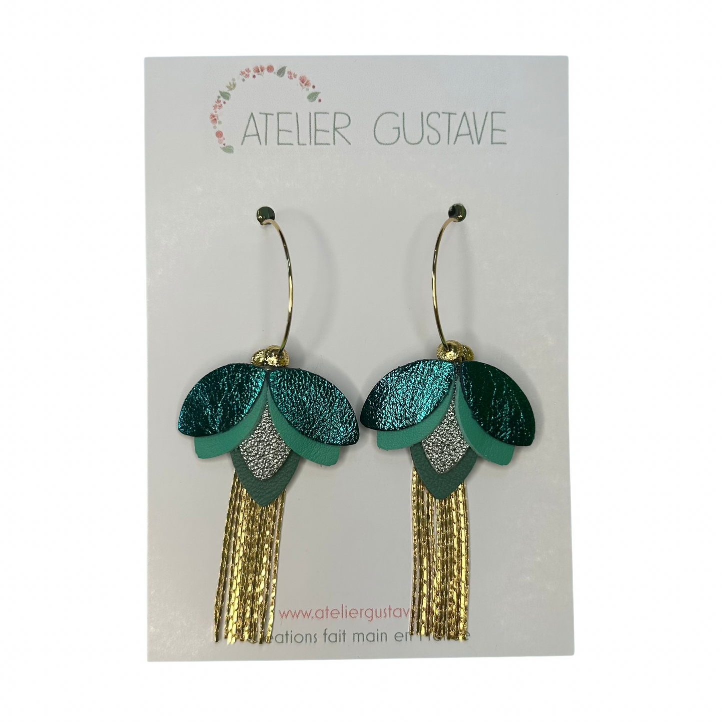 Créoles Ninon Atelier Gustave