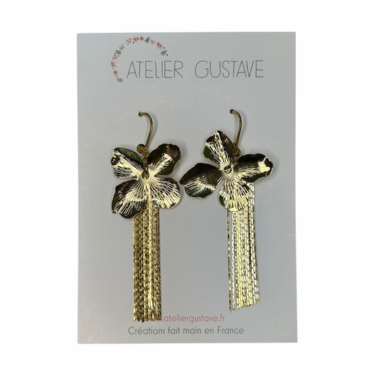Boucles d’oreilles Adélie Atelier Gustave