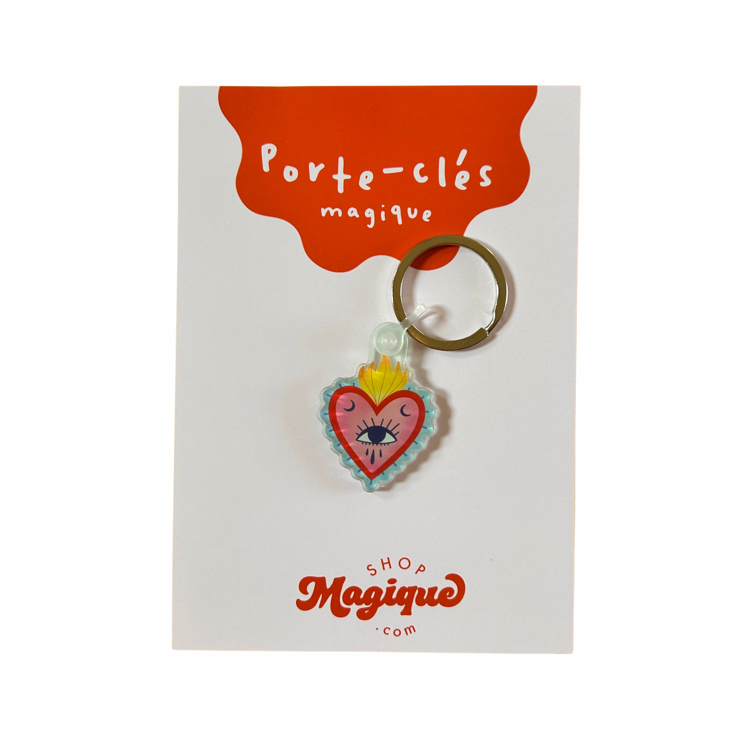 Porte-clés Ex-voto Poulette Magique