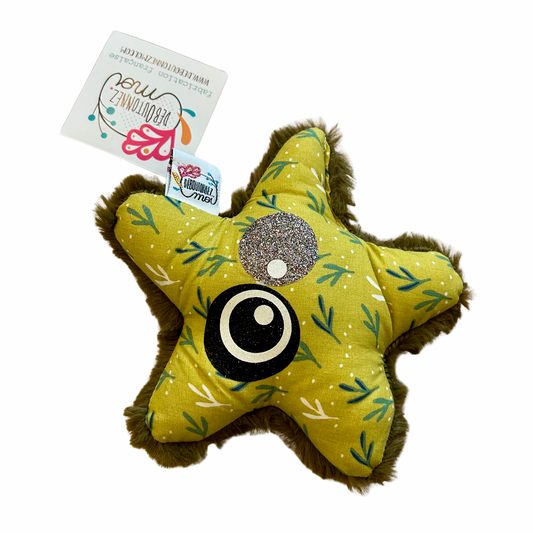 Coussin étoile Déboutonnez-moi