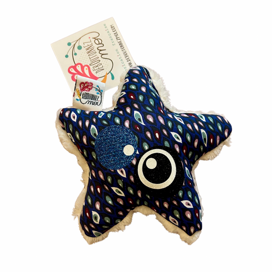 Coussin étoile Déboutonnez-moi