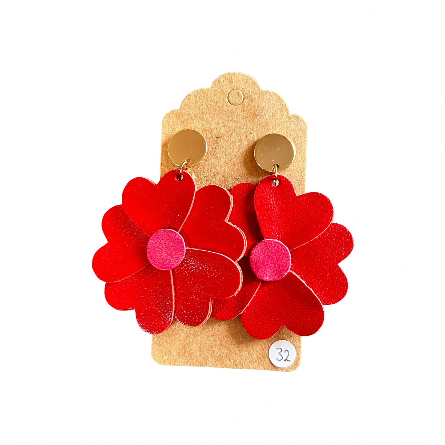 Boucles d’oreilles marguerites 31 mai