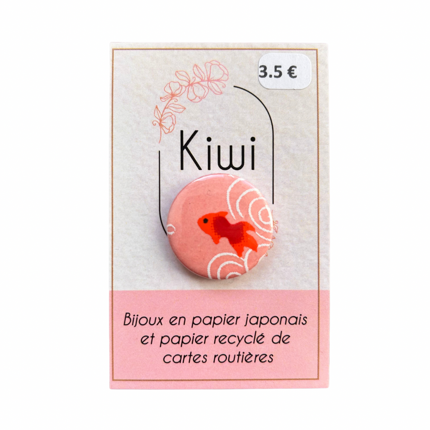 Badge Kiwi et compagnie