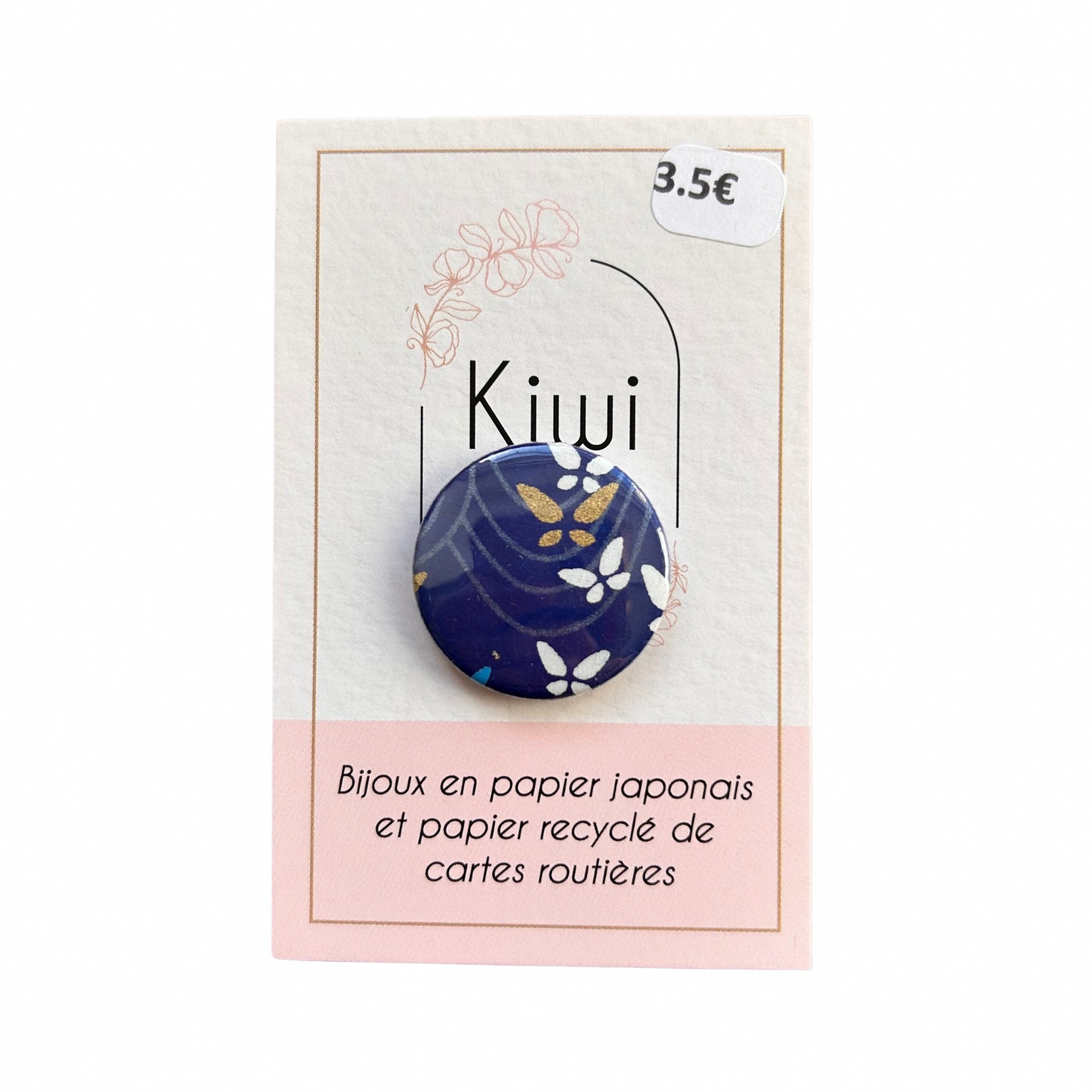 Badge Kiwi et compagnie