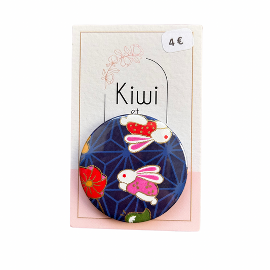Badge Kiwi et compagnie