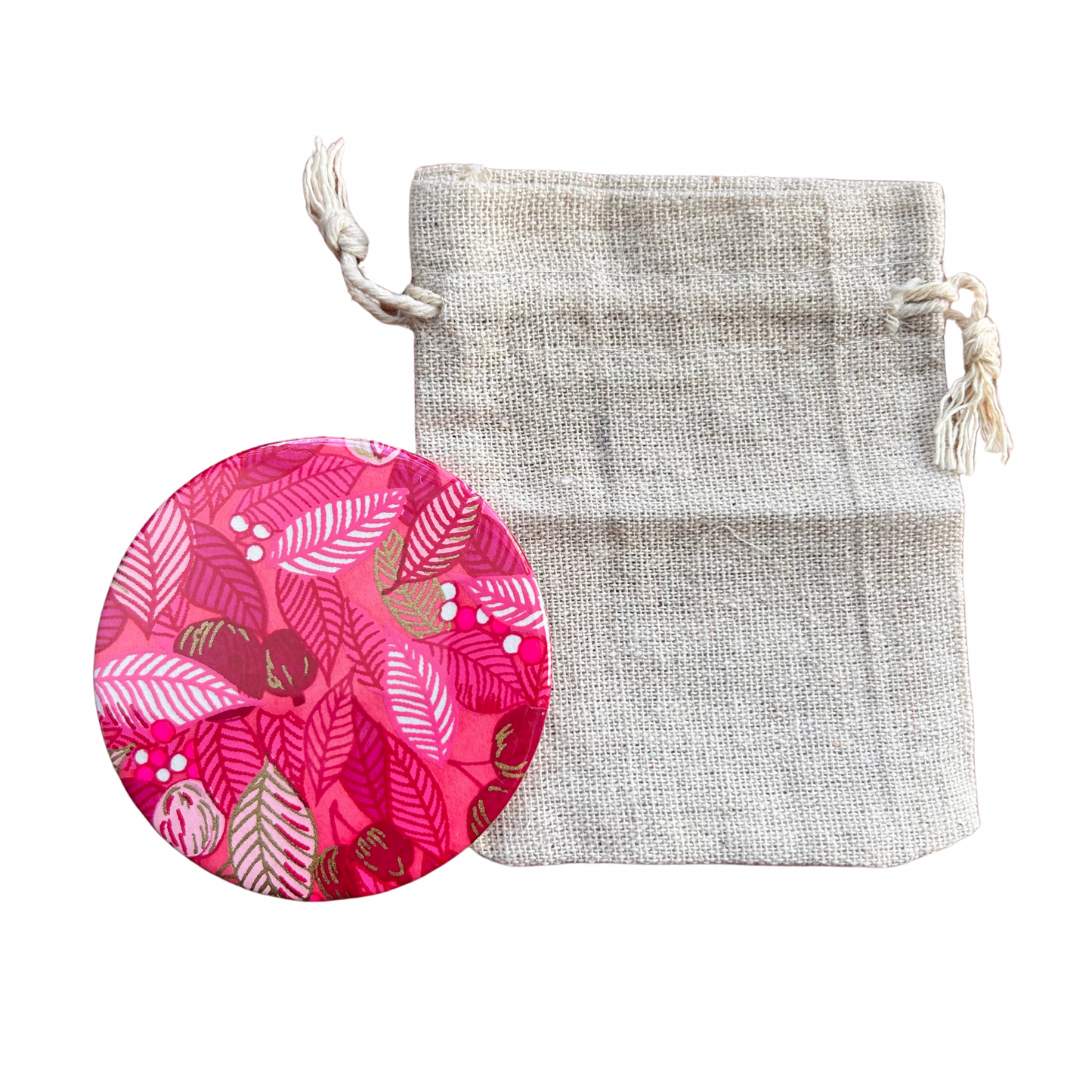 Miroir de poche Kiwi et compagnie