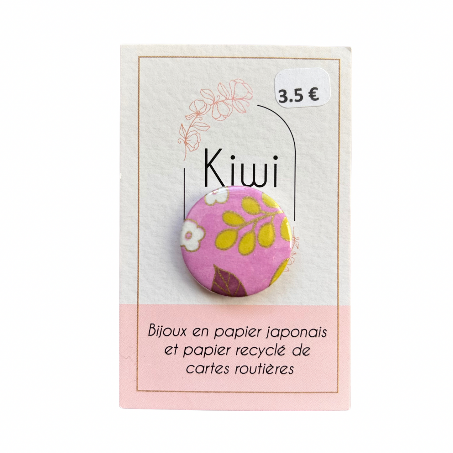 Badge Kiwi et compagnie