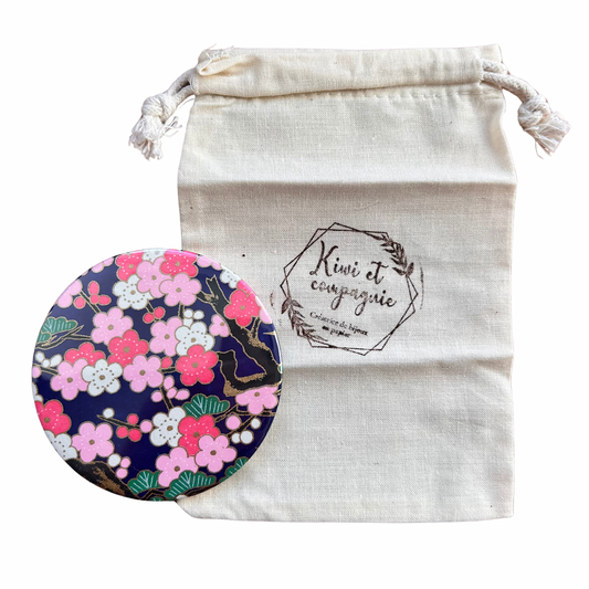 Miroir de poche Kiwi et compagnie