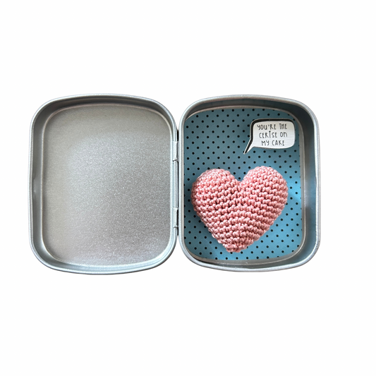 Boîte de réconfort minute " you’re the cerise on my cake " Papier clémentine