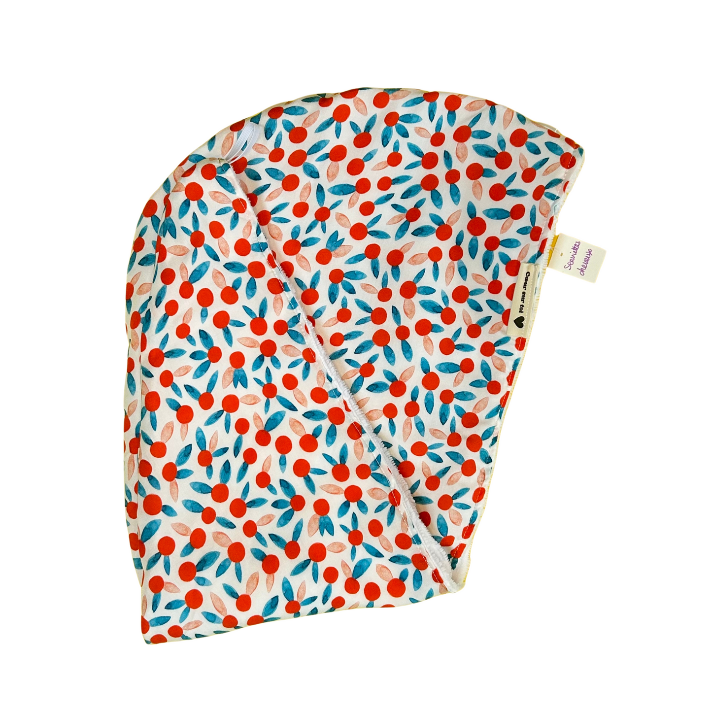 Serviette pour cheveux Cœur sur toi