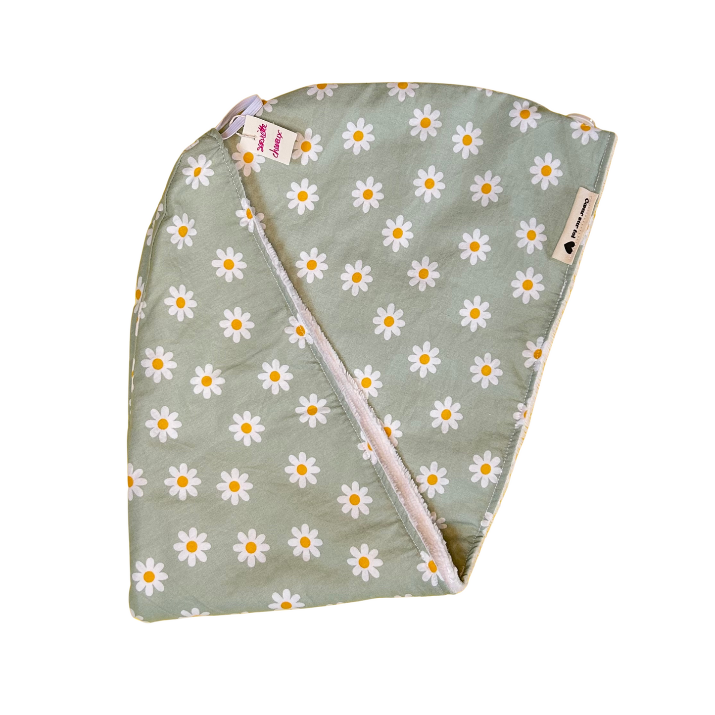 Serviette pour cheveux Cœur sur toi