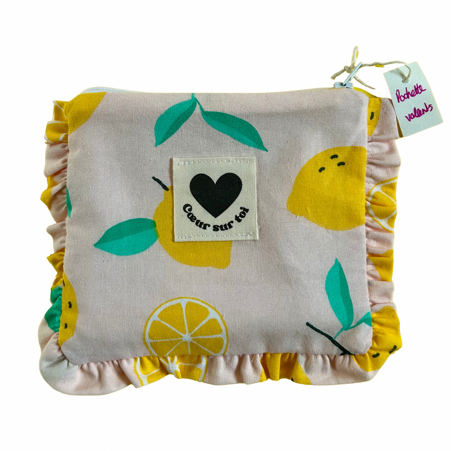 Pochette à volants Cœur sur toi