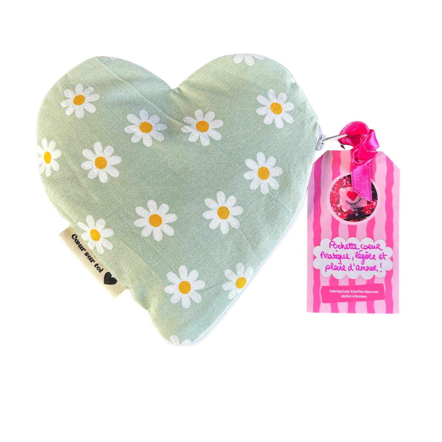 Pochette cœur Cœur sur toi