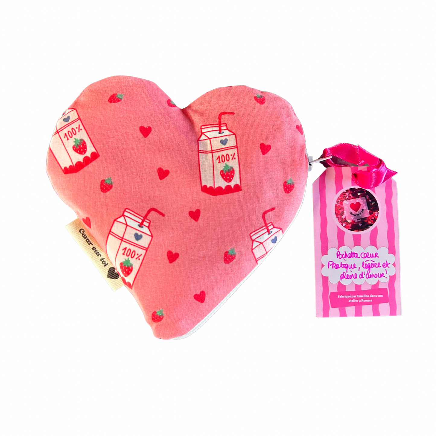 Pochette cœur Cœur sur toi