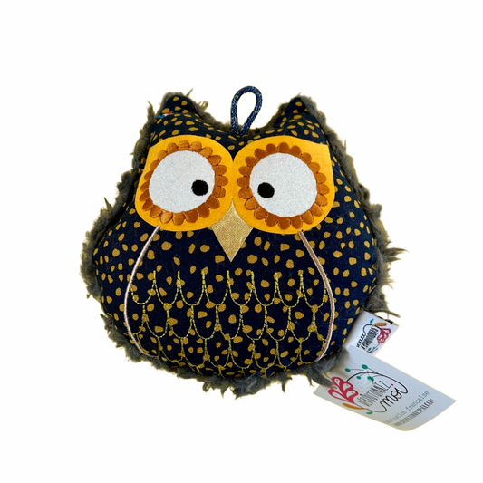 Coussin Bébé chouette Déboutonnez - moi