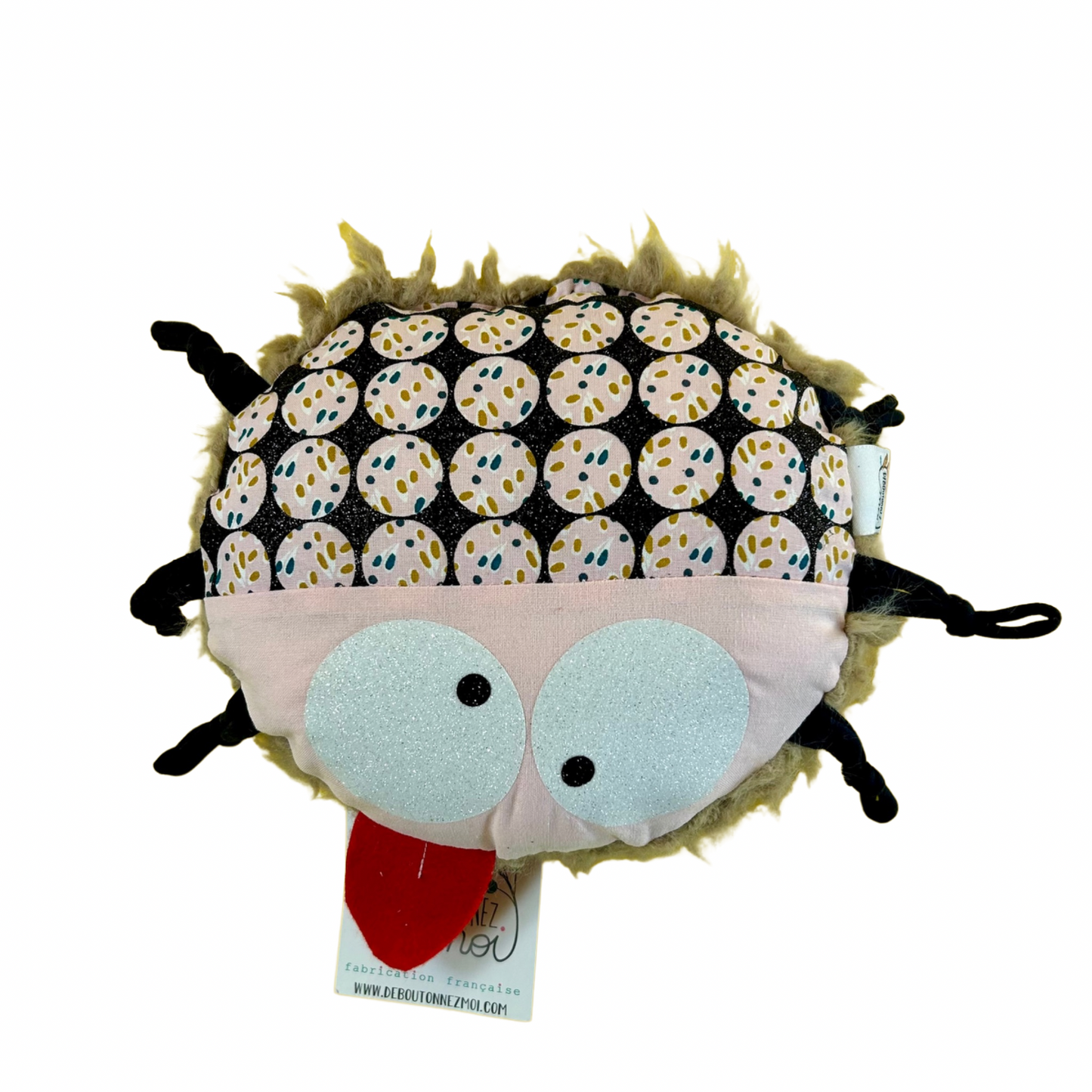 Coussin Mimi l'araignée Déboutonnez - moi