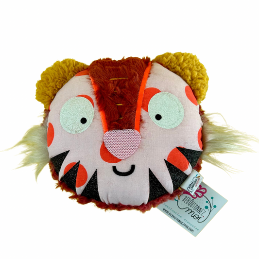 Coussin Tigre Déboutonnez - moi