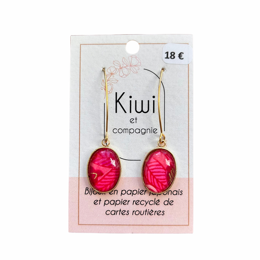Boucles d’oreilles Kiwi et compagnie