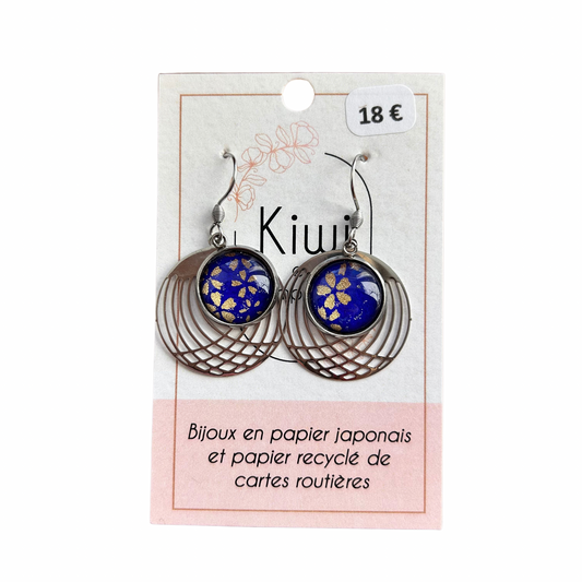 Boucles d’oreilles Kiwi et compagnie