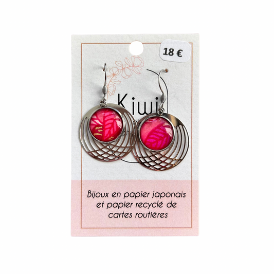 Boucles d’oreilles Kiwi et compagnie