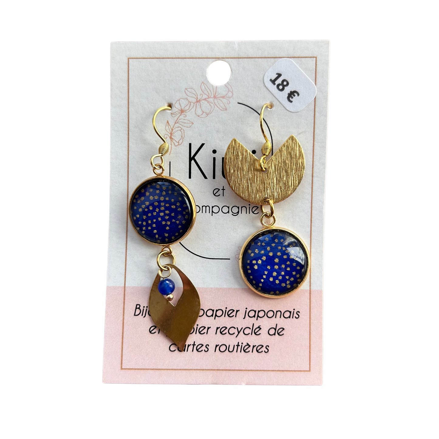 Boucles d’oreilles Kiwi et compagnie
