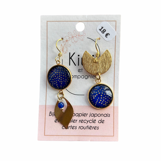 Boucles d’oreilles Kiwi et compagnie