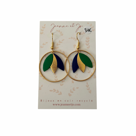 Boucles d’oreilles Louise Jeanne et Jo