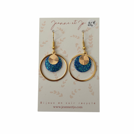 Boucles d’oreilles Gaia Jeanne et Jo