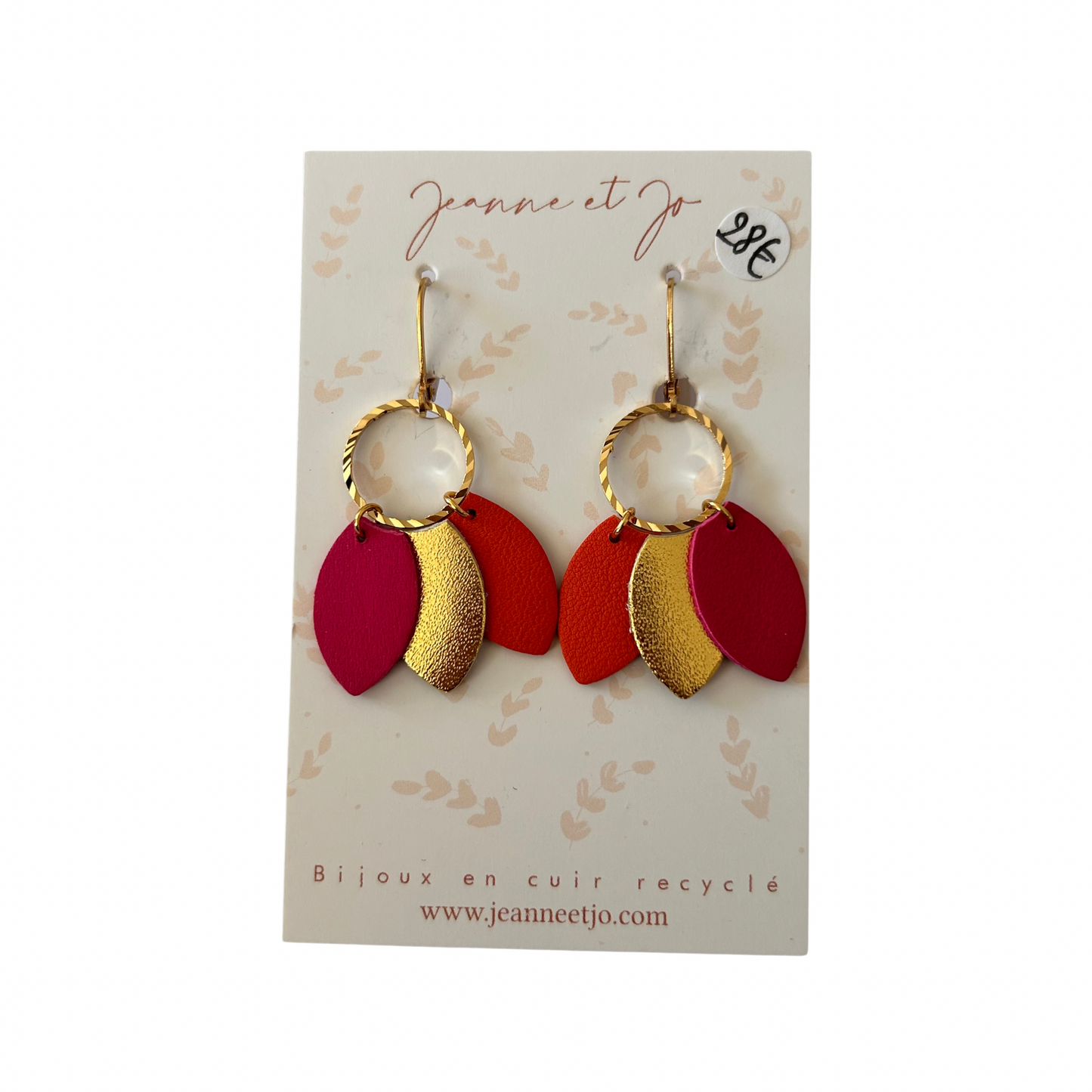 Boucles d’oreilles Kali Jeanne et Jo