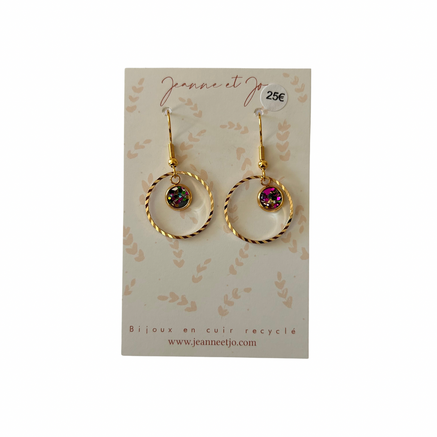 Boucles d’oreilles Nina Jeanne et Jo