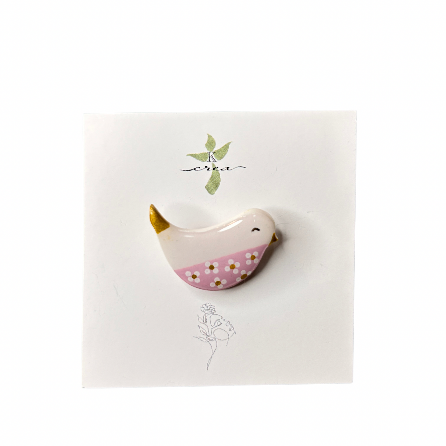 Pin’s oiseau Kcrea