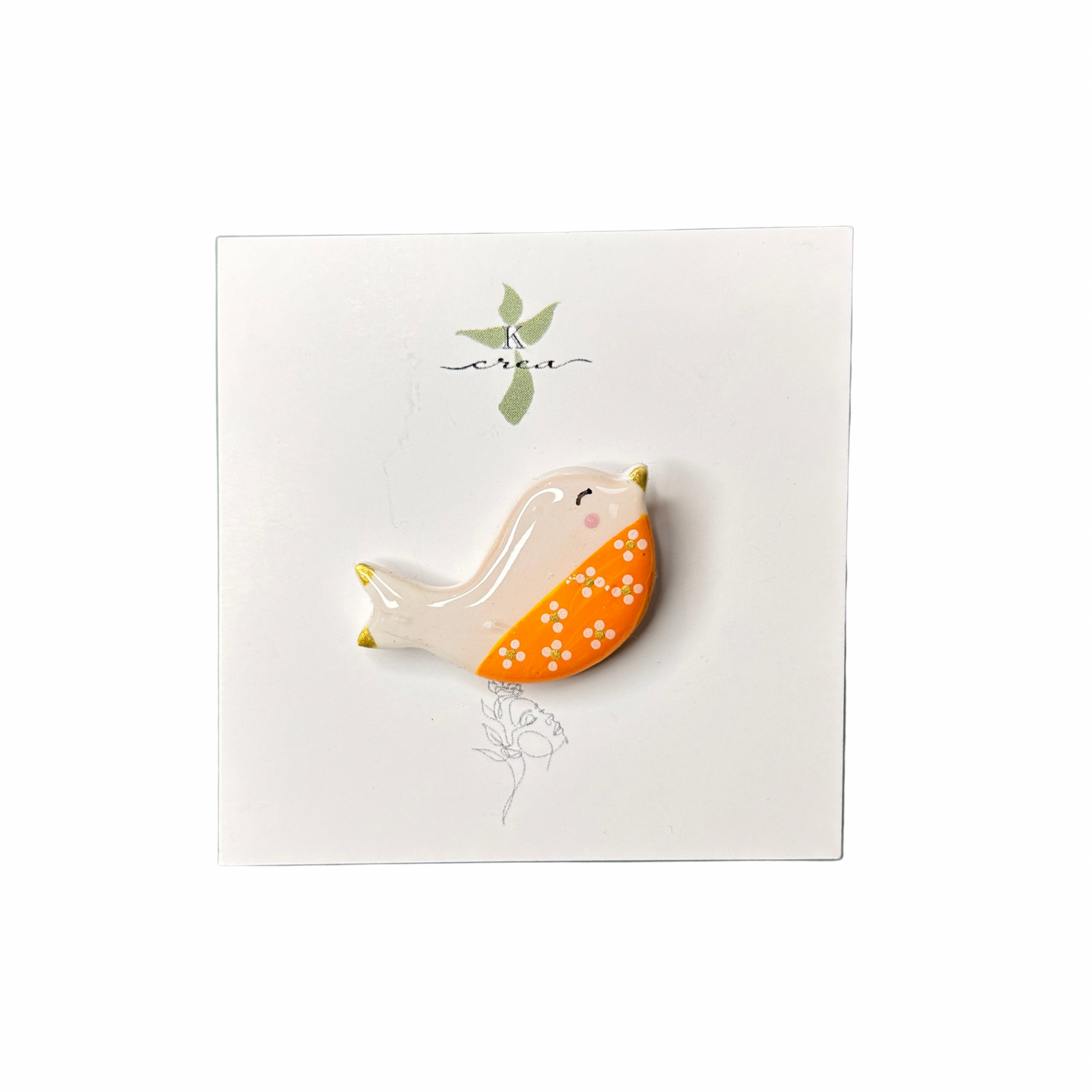Pin’s oiseau Kcrea