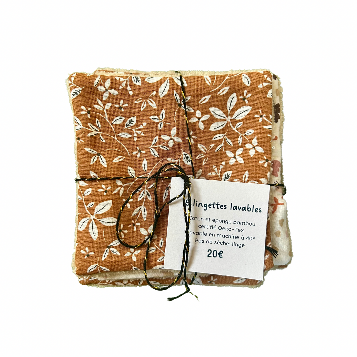 Lingettes lavables Milie Créas