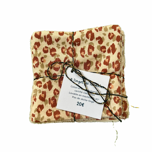 Lingettes lavables Milie Créas