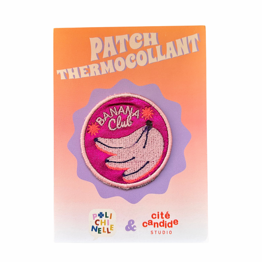 Écusson à thermocoller Polichinelle