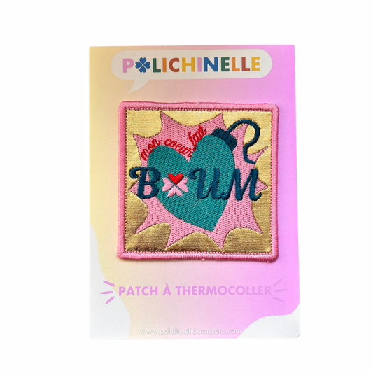 Écusson à thermocoller Polichinelle