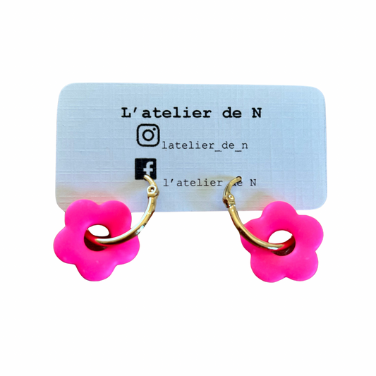 Boucles d’oreilles Sylvette L’atelier de N