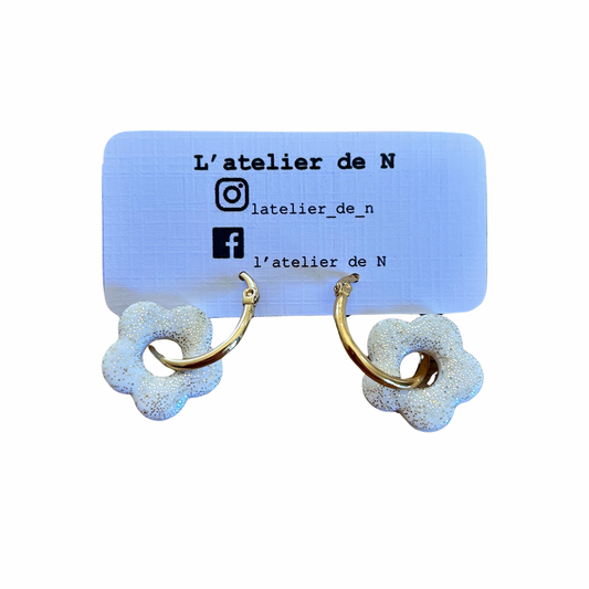 Boucles d’oreilles Sylvette L’atelier de N