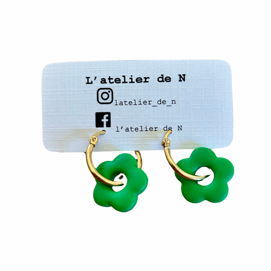 Boucles d’oreilles Sylvette L’atelier de N
