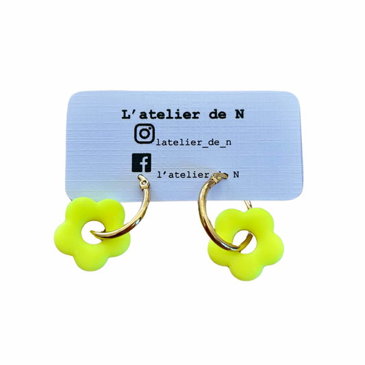 Boucles d’oreilles Sylvette L’atelier de N