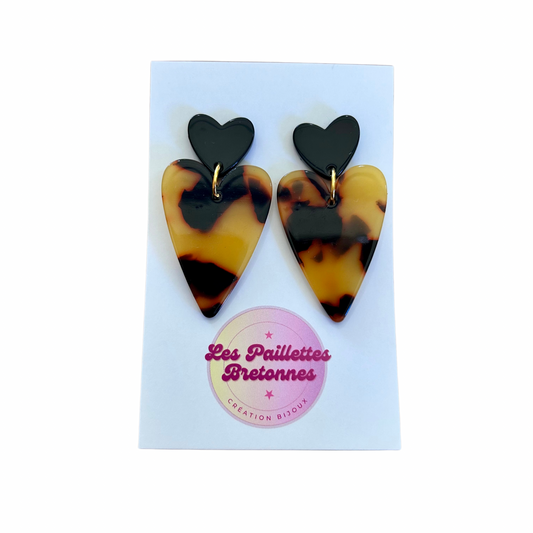 Boucles d’oreilles Les paillettes bretonnes